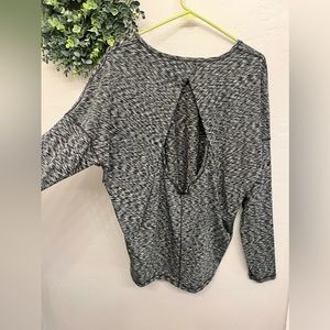 Lululemon “Get Set Long Sleeve Spaced Out Space Dye” Size 10